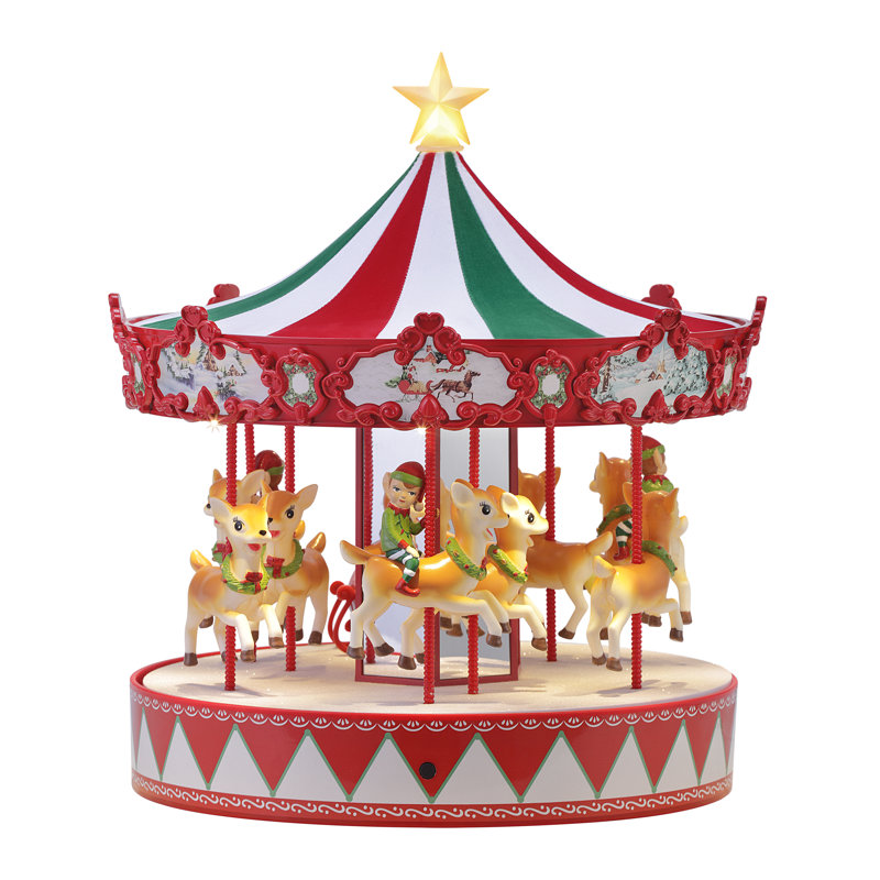 Carrousel animé 14 po Heirloom