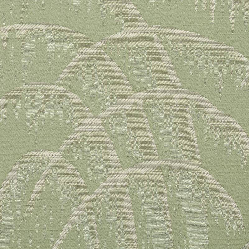 Voussoir Moderne Cotton Blend Fabric, Celedon