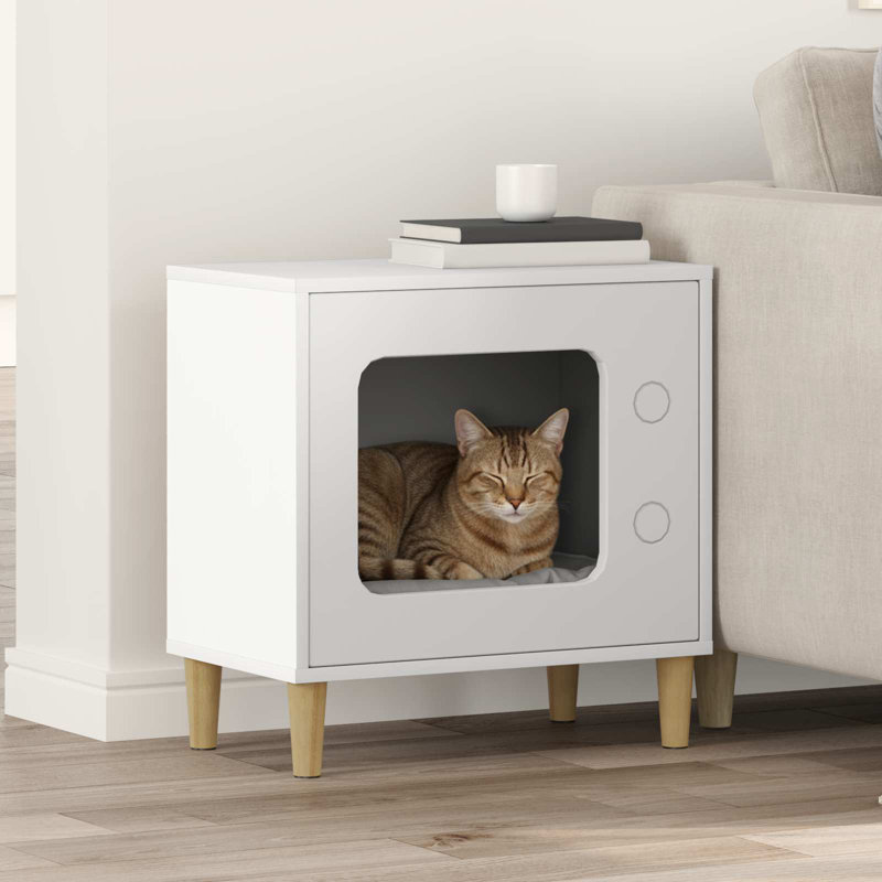 52cm H Cat Tree, White