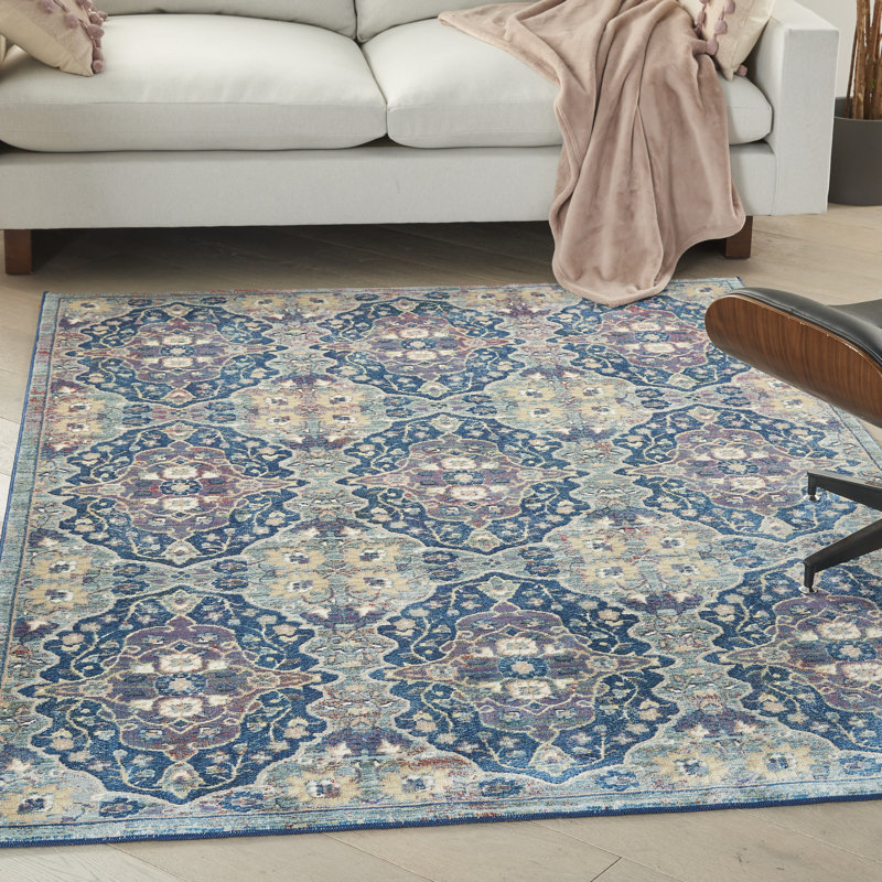 Abstract Area Rug, Rectangle 4' x 6'