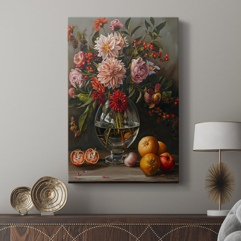 FLORAL Series DCCXLI - Gallery Cavas, H 12 po x l 8 po