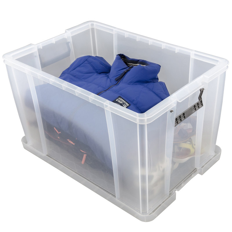 Whitefurze Polyethylene Plastic Underbed Storage