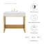 Meuble-lavabo 36 po Modway Gridiron-82353025