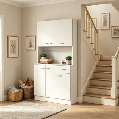 1 -Drawer 6 -Door Rectangle Accent Cabinet