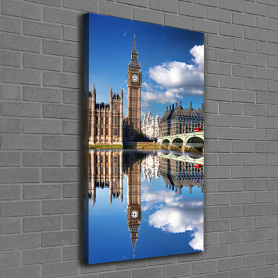 Big Ben London - Wrapped Canvas Print