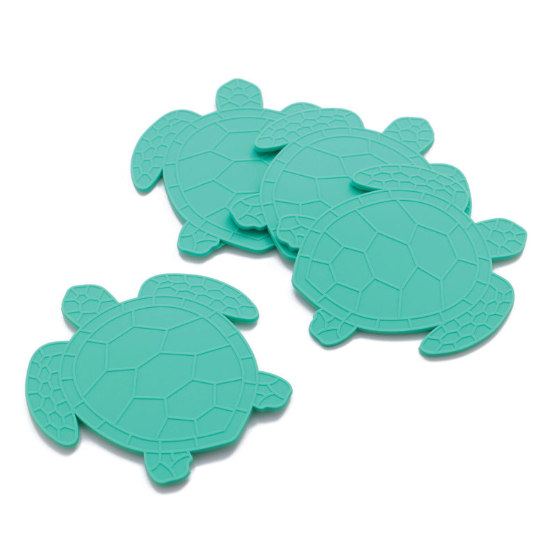 Silicone 4 Piece Coaster Set