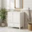 Meuble-lavabo autoportant de 30 po avec lavabo, 2 tiroirs et portes à fermeture en douceur-133678043