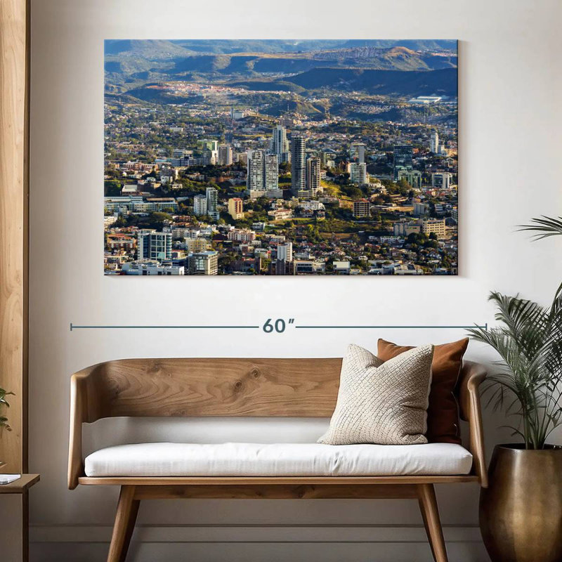 Tegucigalpa, 34" H x 51" W