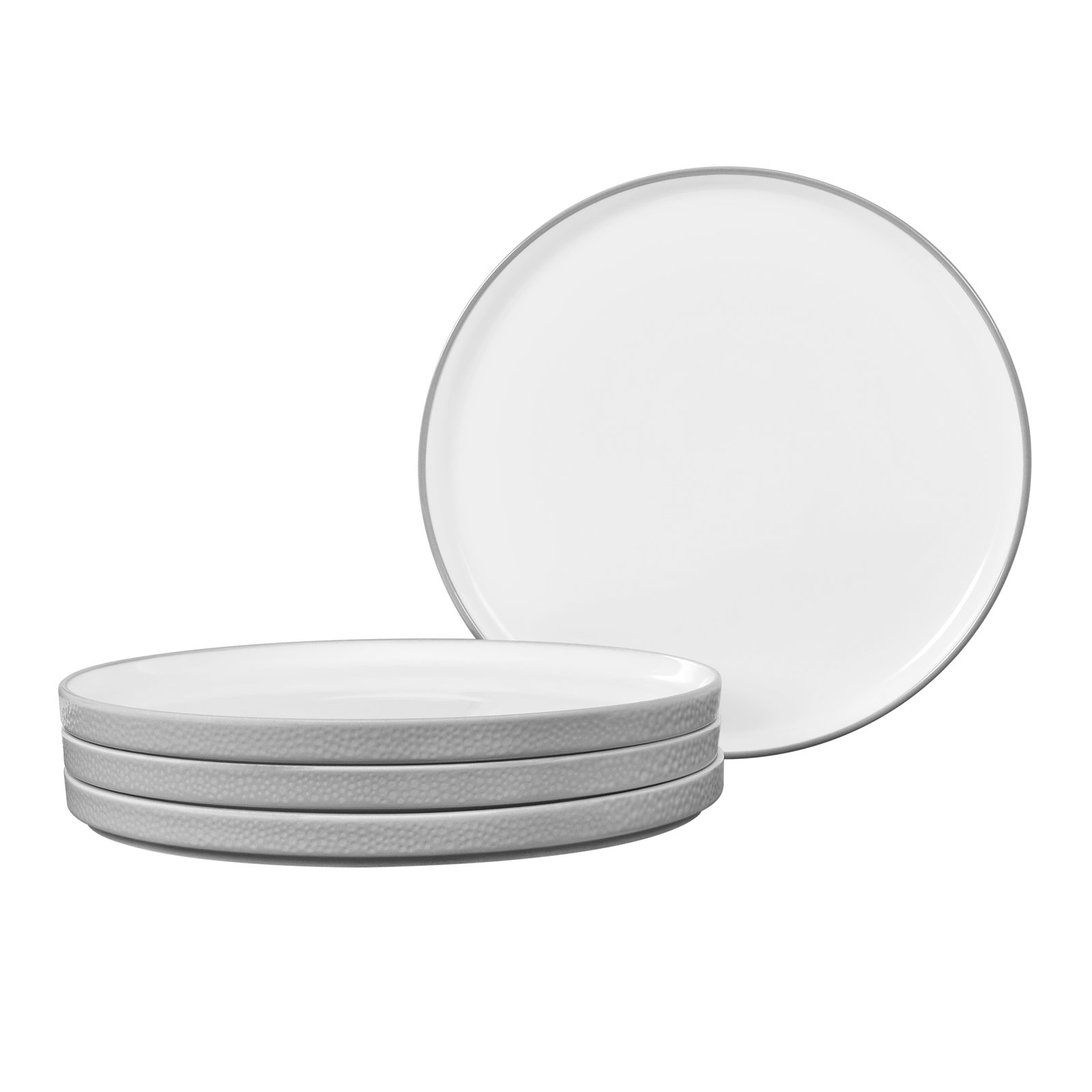 Noritake Colortex Stone 8" Porcelain Salad Plate, Gray