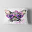 Coussin lombaire pour animaux jolies avec verres