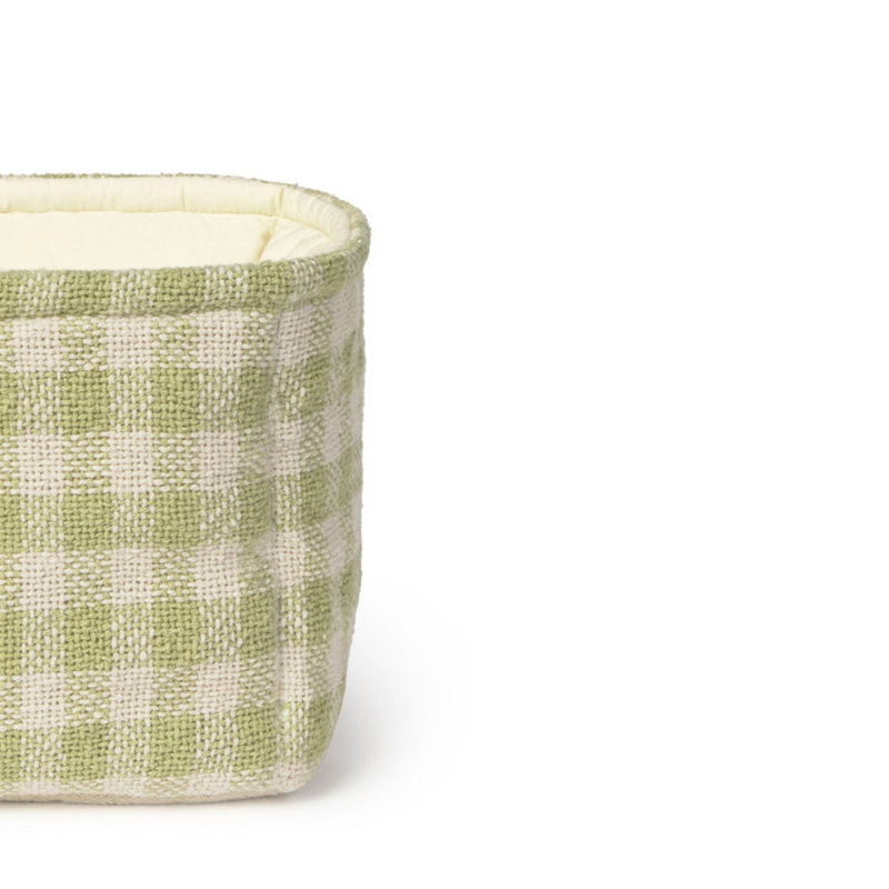 Quilted Basket, Matcha
