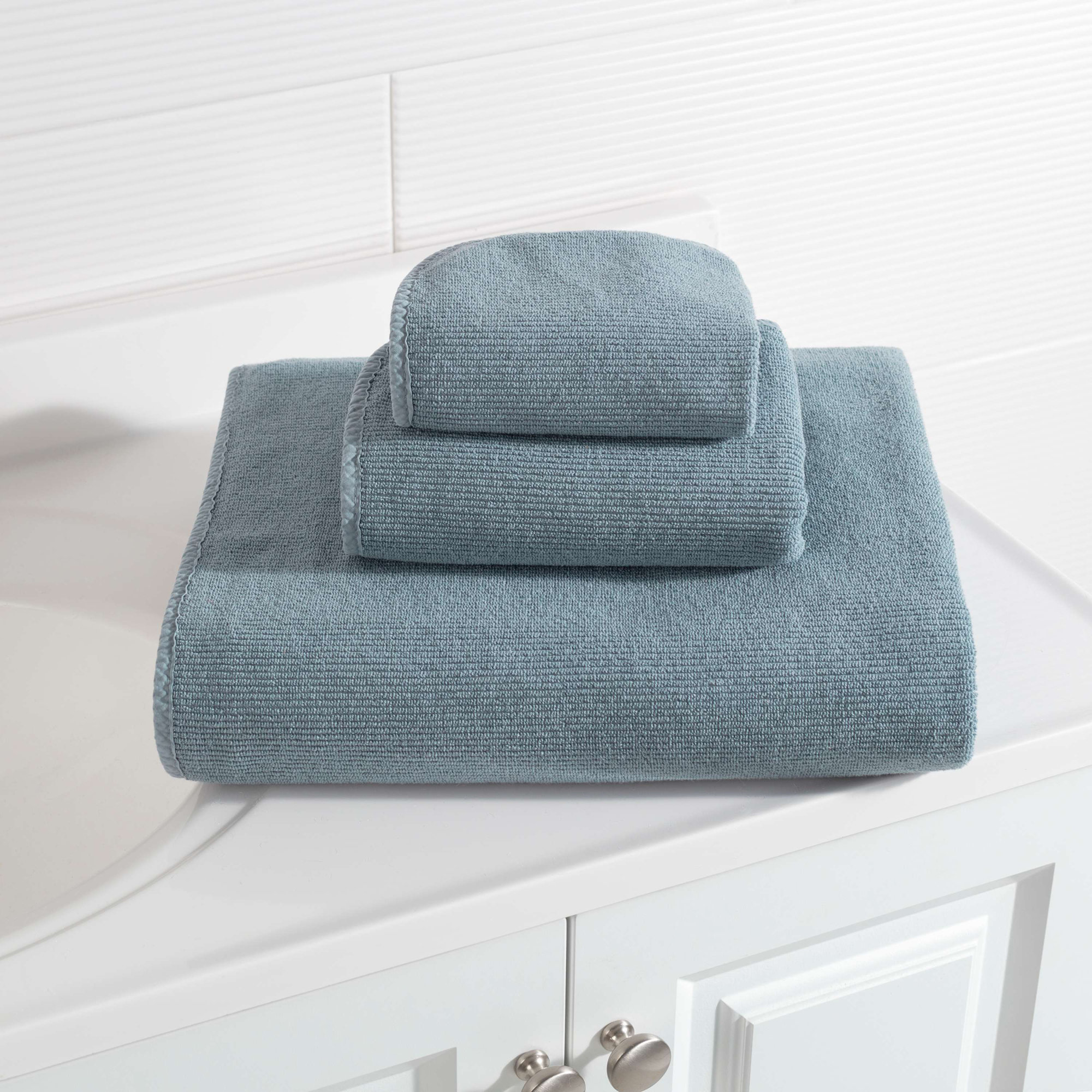 Blythe Washcloth, Blue