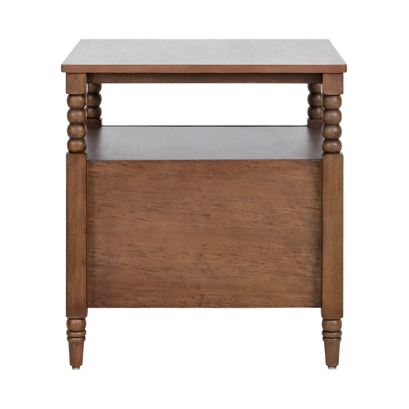 Benbrook Two Drawer Nightstand, Brown