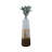 Latitude Run® White/Gold Ombre Floor Vase-369790365