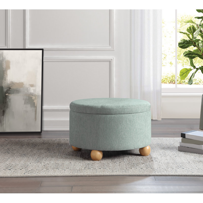 Baynes Storage Ottoman, Mist