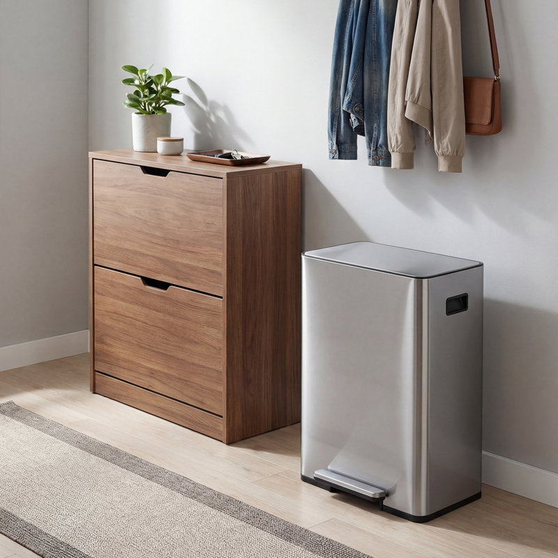 Stainless Steel Waste Bin