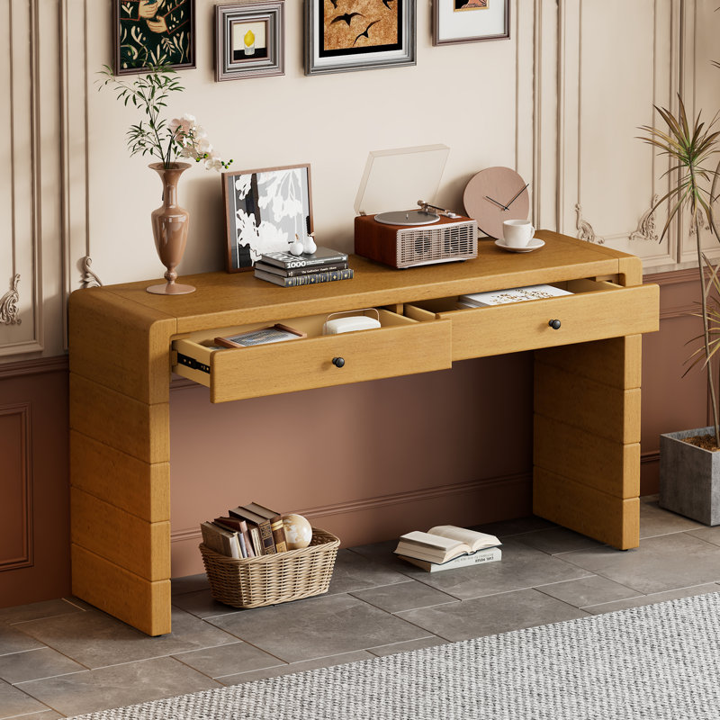 Console moderne, table d'entrée, Naturel