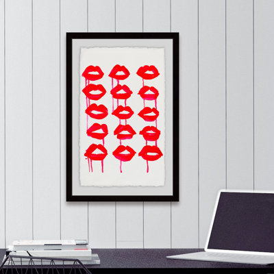Luscious Red - Single Picture Frame Painting