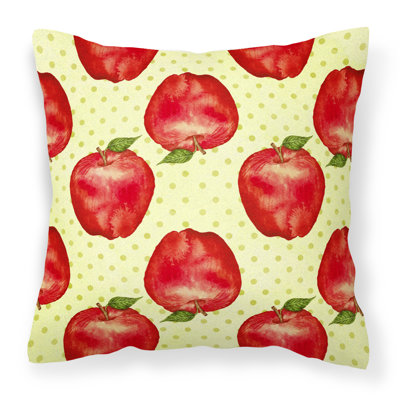  Coussin extérieur pommes et pois