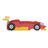 Race Car-Shaped Platform Bed With Wheels-1989035475