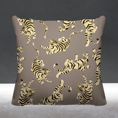 Outdoor Reversible Throw Pillow