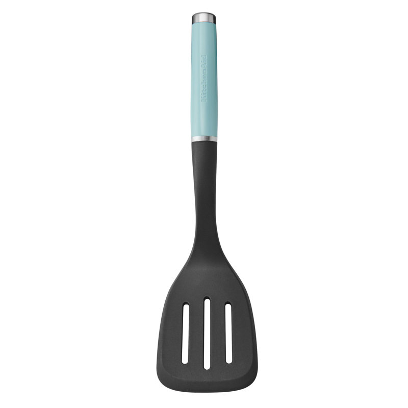 Kitchenaid Classic Slotted Turner, One Size, Black 2, 13.66-Inch, Mineral Water