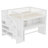 Full Solid Wood Loft Bed with Movable Desk and Shelves-1609883689-1609883702