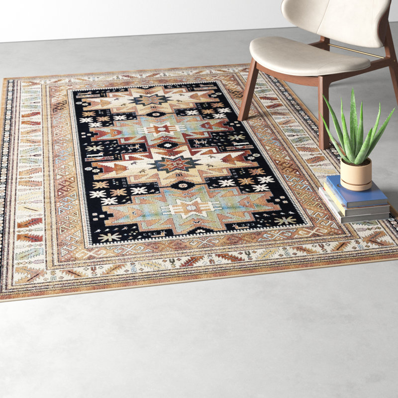 Ovid Viscose Indoor Rug, Rectangle 7'10" x 10'10"