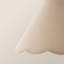 Hinote 22cm H Linen Empire Lamp Shade ( Slip-On ) in Cream