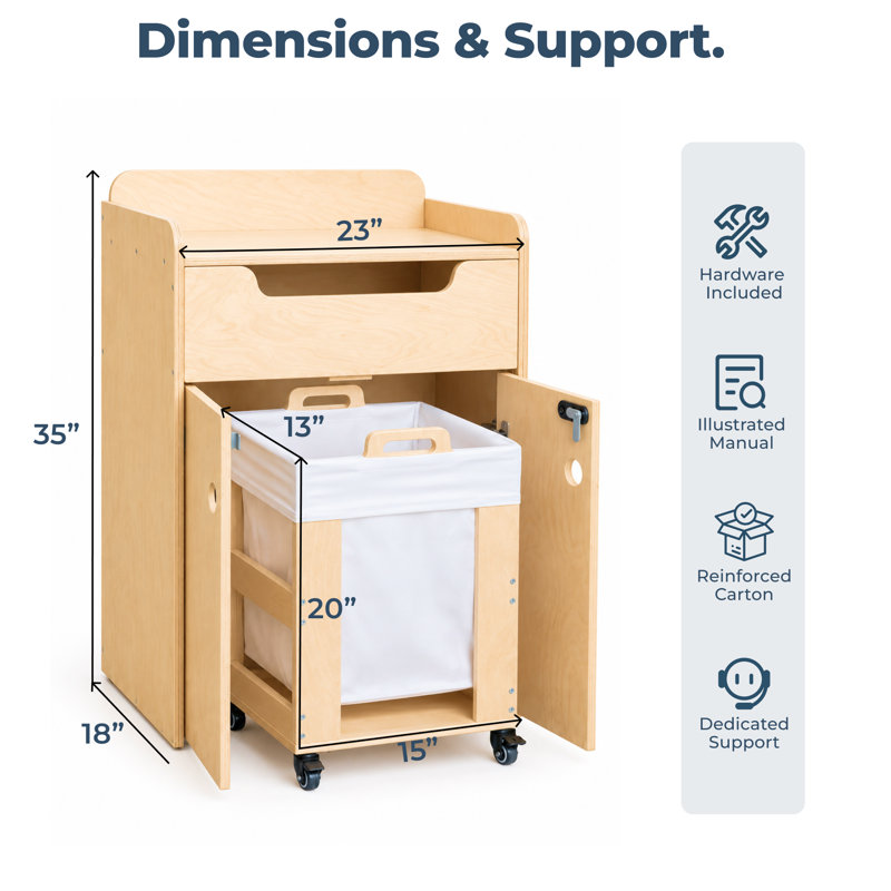 Compartment Plywood / Laminate Board Classroom Cabinet