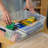 Rubbermaid Cleverstore Clear Storage Bins with Lids-101700728