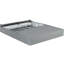 9 po Sommier tapissier pliant - gris, métal, cadre en métal de mise à niveau de chambre à coucher, meubles
