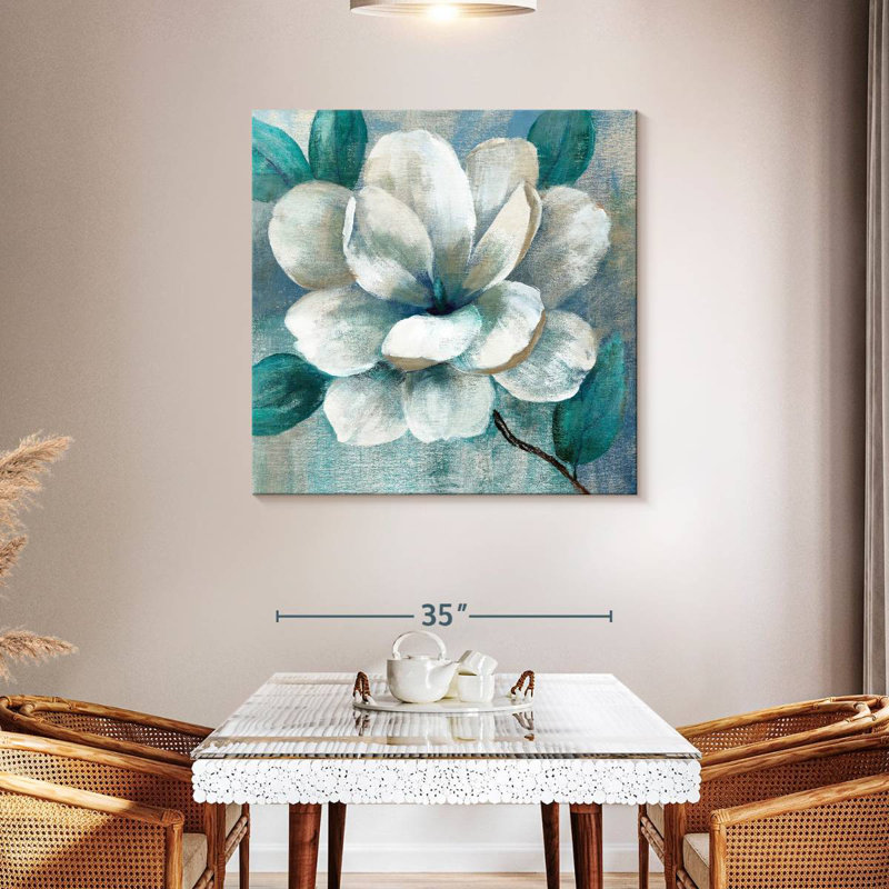 Harnais sarcelle Magnolia II, H 39 po x l 39 po