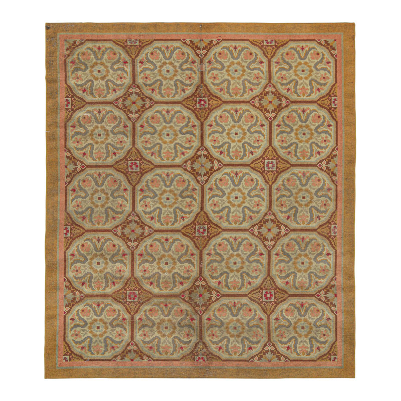 One-of-a-Kind 6'9" X 7'11" Hand Knotted Area Rug