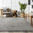 Parnell Eco-Friendly Handmade Tufted Soft Cotton Gray/Black Area Rug-125558194