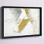 «Gold & Gray Exploration IV», reproduction d'art sur toile encadrée-665382001-665382003