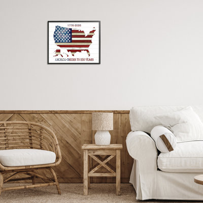 «America 250 Year Celebration», estampe numérique, conception de Cindy Jacobs