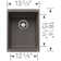 Precis SILGRANIT 13.75" L X 18" W Undermount Bar Sink
