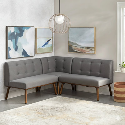 Chesnee 3 Piece Nook Bench Set