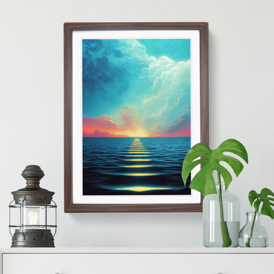 Mind Blowing Sunrise - Framed Print