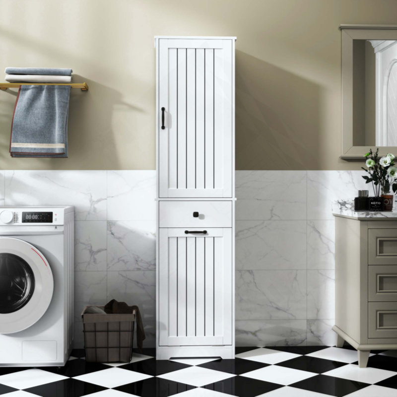 Armoire de buanderie avec 1 armoire de rangement et 1 tiroir