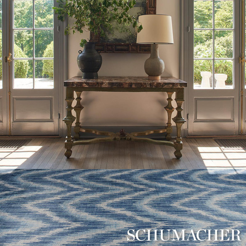 Venetian Flamestitch Rug, Rectangle 8' x 10'