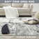 Dagmar Washable Boho Large Neutral Vintage Soft Rug Stain Resistant Distressed Farmhouse Non-Slip Indoor Floor Carpet for Bedroom Nursery Kids Office Dining Room