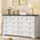 Commode double avec 10 tiroirs de rangement