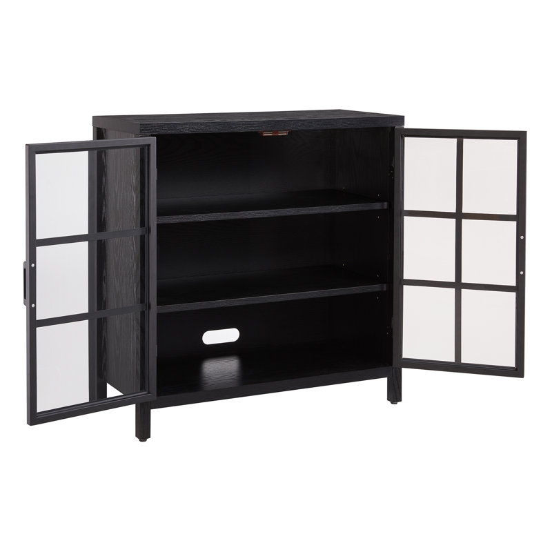 Mellyora Accent Cabinet, Black