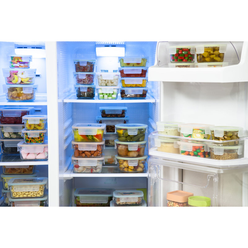 Glasslock Oven and Microwave Safe Glass Food Storage Containers 10 Piece Set