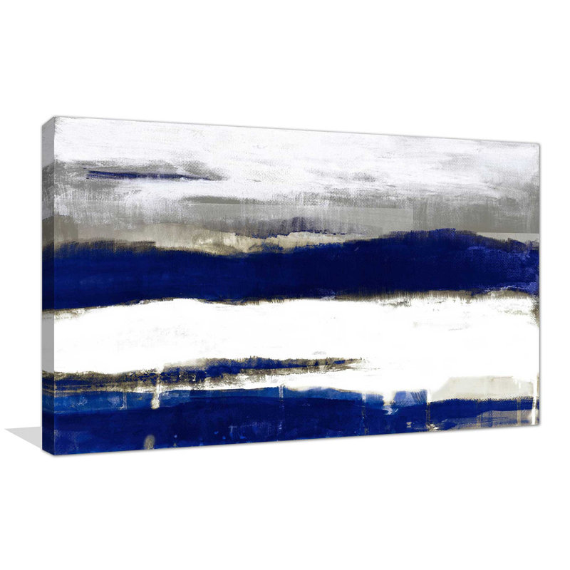 «Royal Stratascape» par Lanie Loreth - impression sur toile tendue, H 18 po x l 30 po x P 1 po