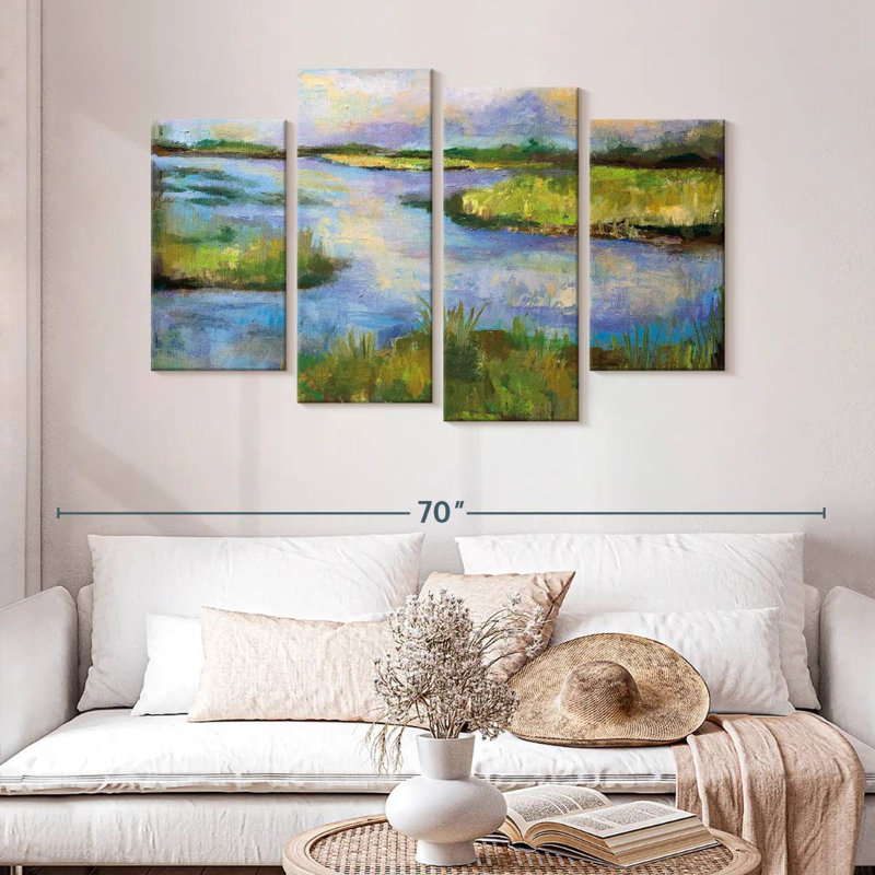 Avery Connecticut Marsh, 32" H x 52" W