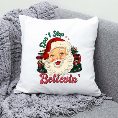 christmas-02 Polyester Throw Pillow