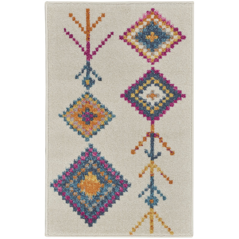 Tapis ivoire, Rectangle 1 pi 10 po x 2 pi 10 po
